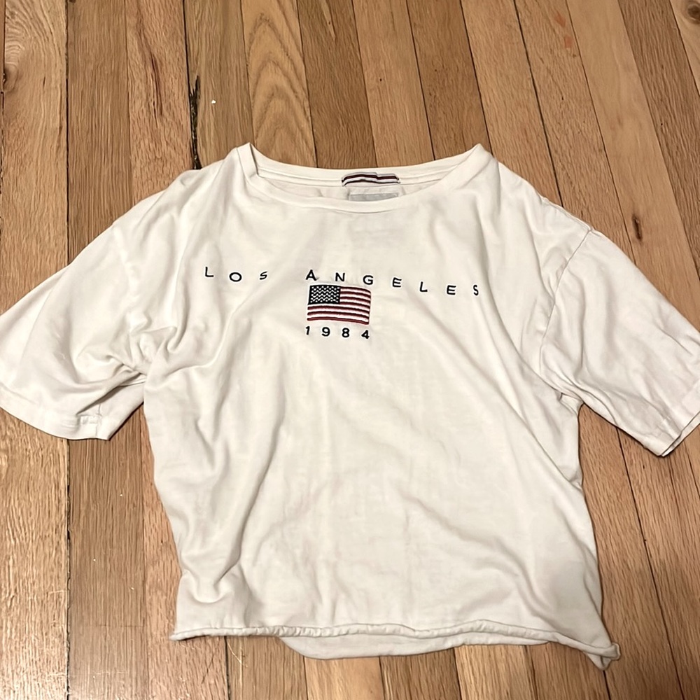 Cute white crop